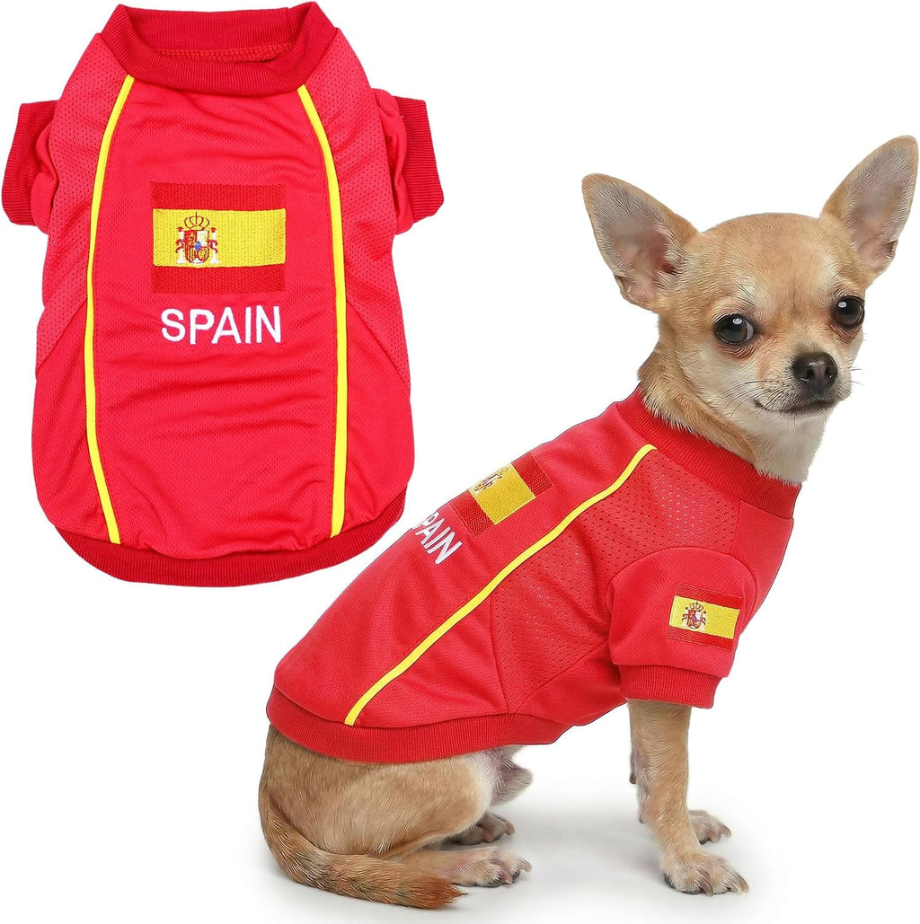 Parisian Pet Breathable Mesh Soccer Jersey for Dogs, XS–5XL