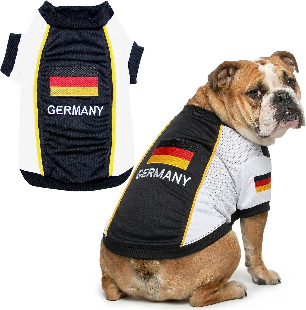 Parisian Pet Breathable Mesh Soccer Jersey for Dogs, XS–5XL