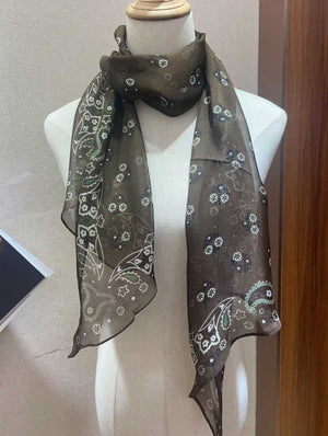 Chestnut Coffee Paisley
