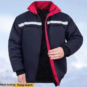 Navy Blue Jacket Style