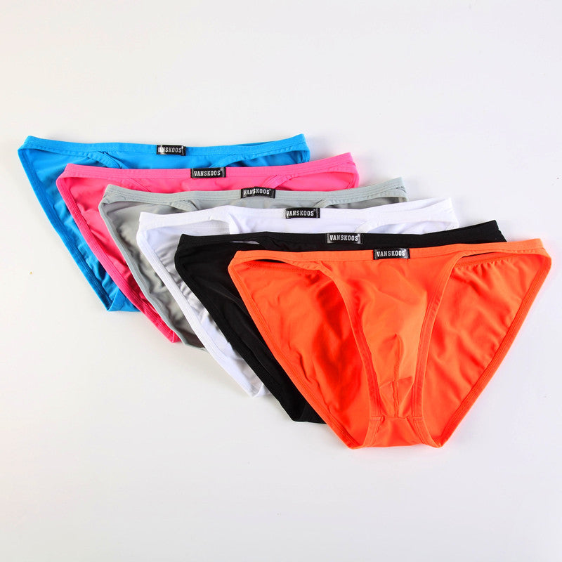 Men's Couple Underwear Ice Silk Narrow Edge