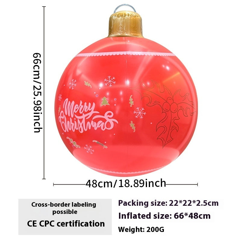 Inflatable Christmas Ball Outdoor Garden Christmas Decorations
