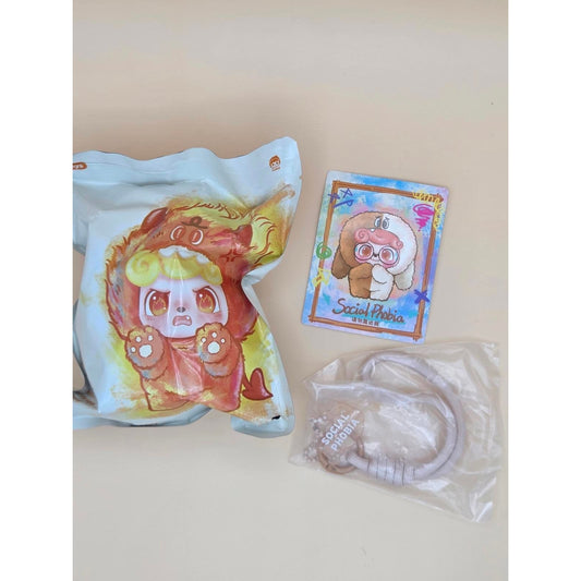 Emotional Hairy Monsters - Card Confirmed Social Phobia