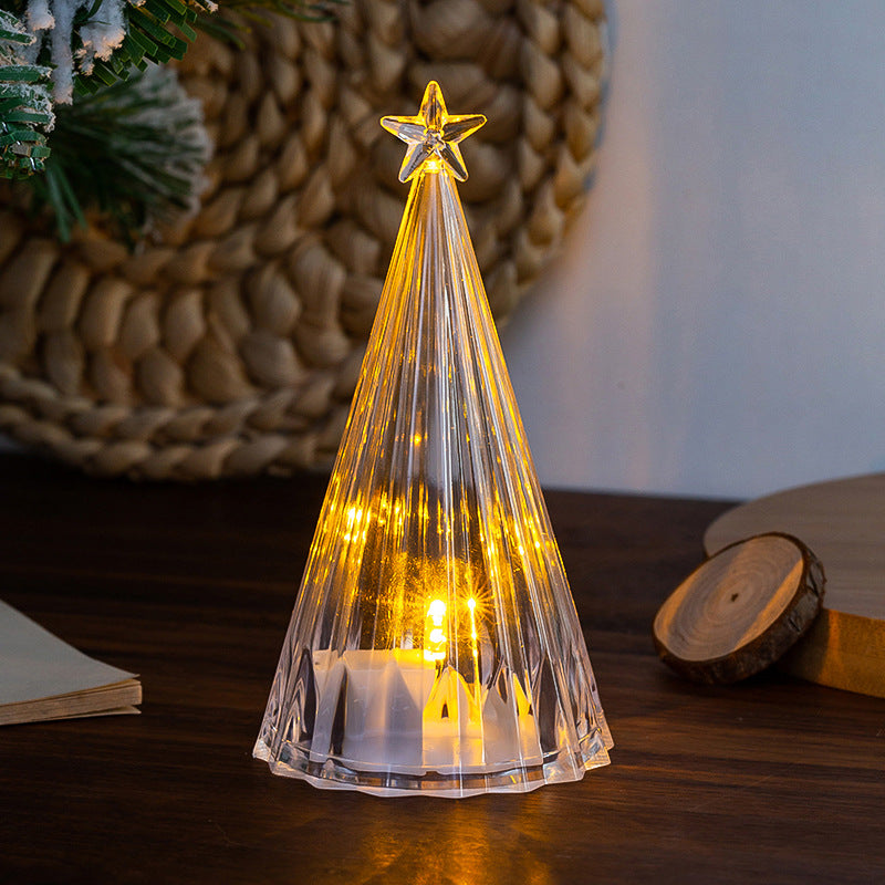Christmas Decorations Desktop Ornaments Luminous Christmas Tree Night Lights Children's Creative Gifts Christmas Decorations Props