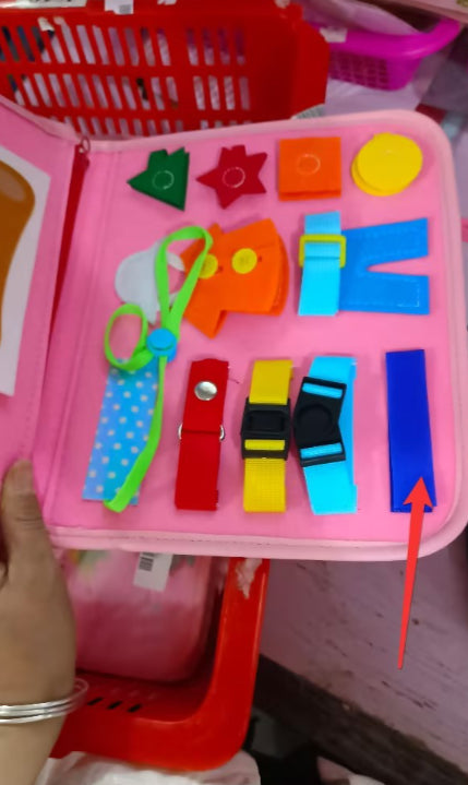 Buttons & Dressing Busy Book