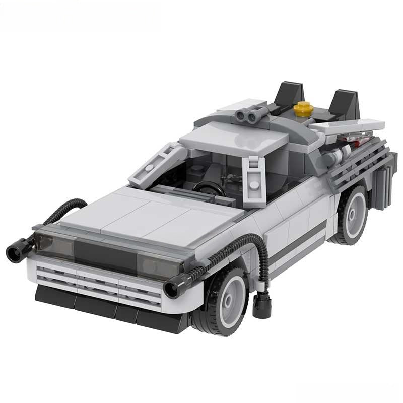 Back to the Future DeLorean Time Machine Minifigure Set