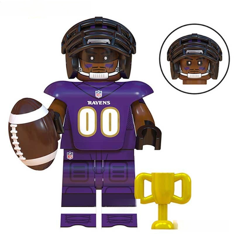 Baltimore Ravens NFL Football Teams Minifigure Toy