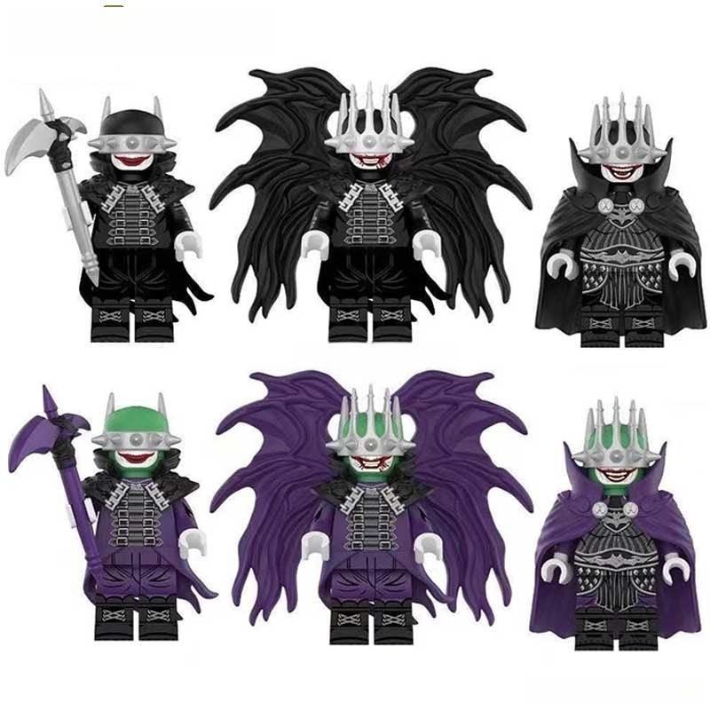 Batman who Laughs comic Minifigure Toy set of 6