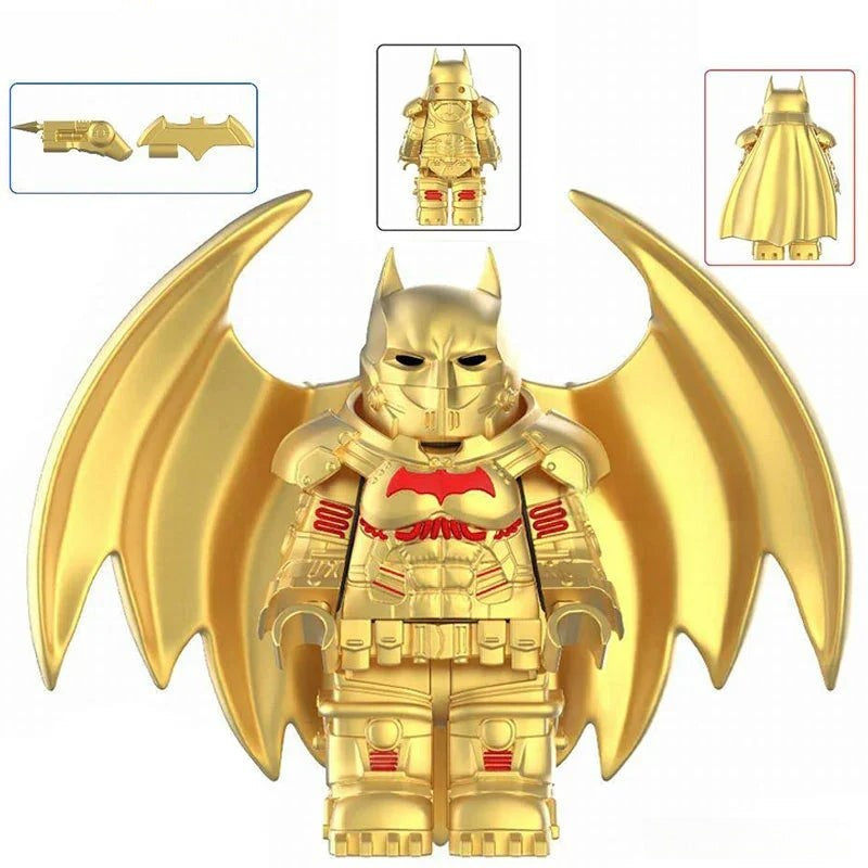 Batman XE Bat suit (extreme Environment) Minifigure Toy Gold 7