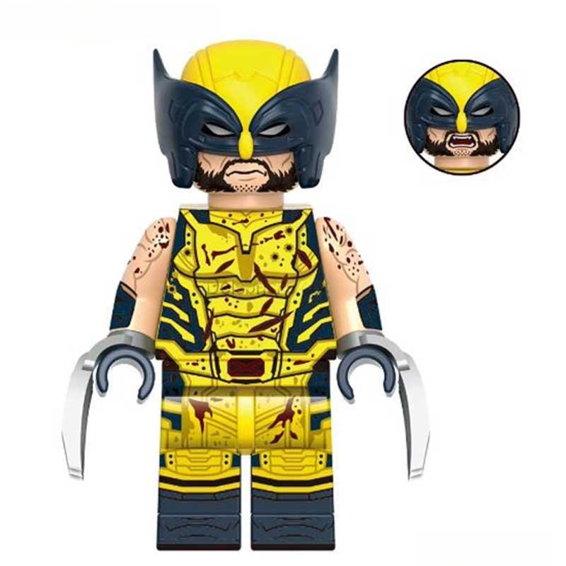 Battle damaged Wolverine from Deadpool & Wolverine Movie Minifigure Toy