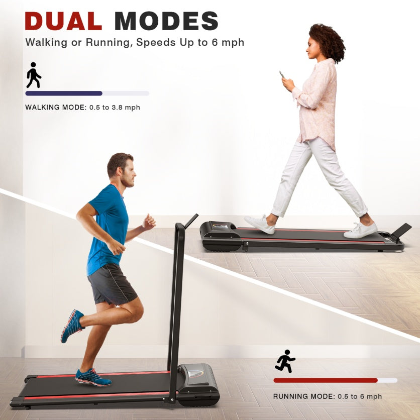 Folding Home Treadmill – Compact Walking & Running Machine