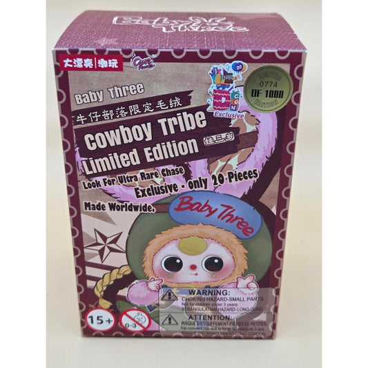 Baby Three Cowboy Tribe Limited Edition Collectible Figure - Confirmed