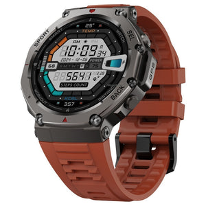Red Silicone Watch Strap