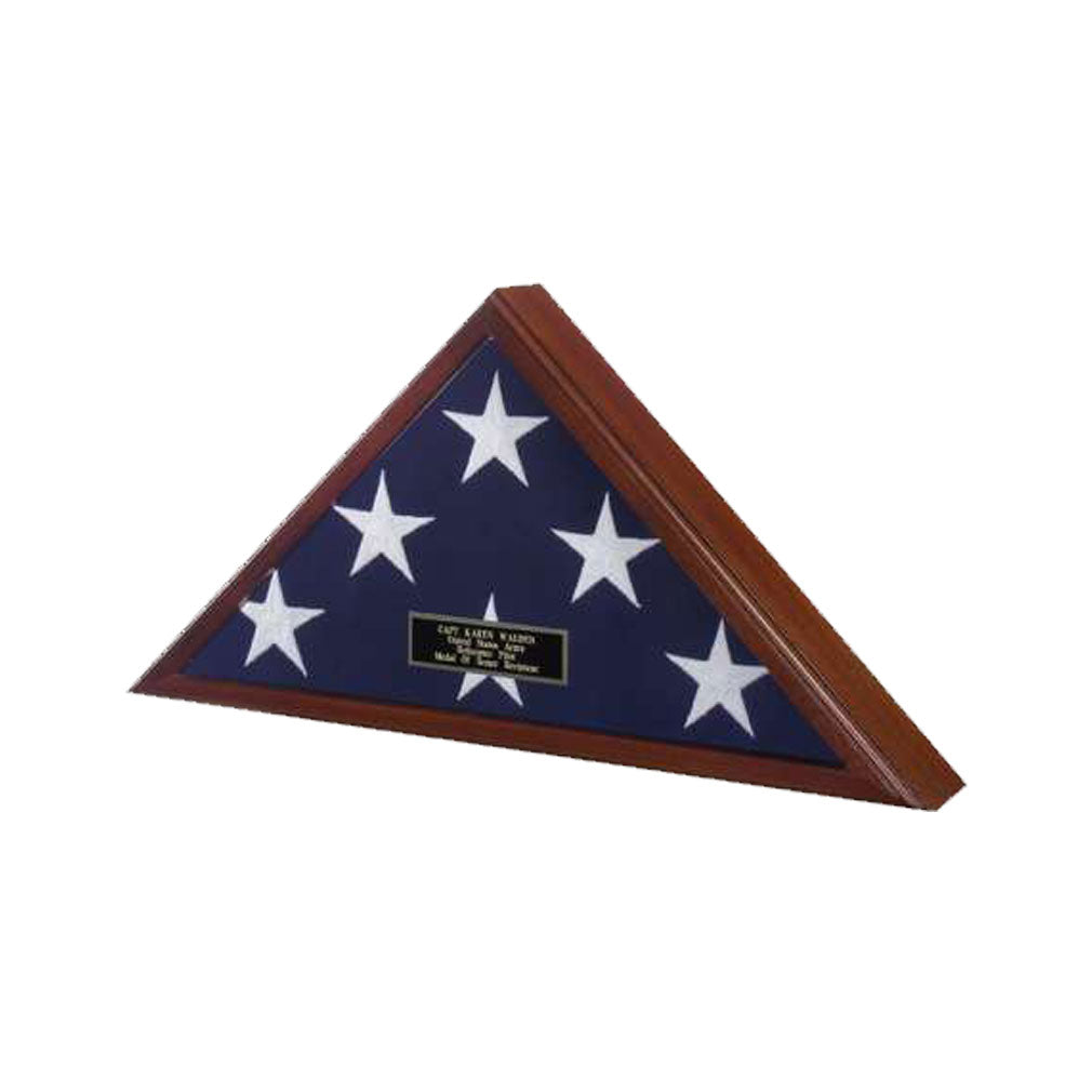 Best Seller Flag Display Case American Made, Large flag case - Fit 3' x 5' Flag.