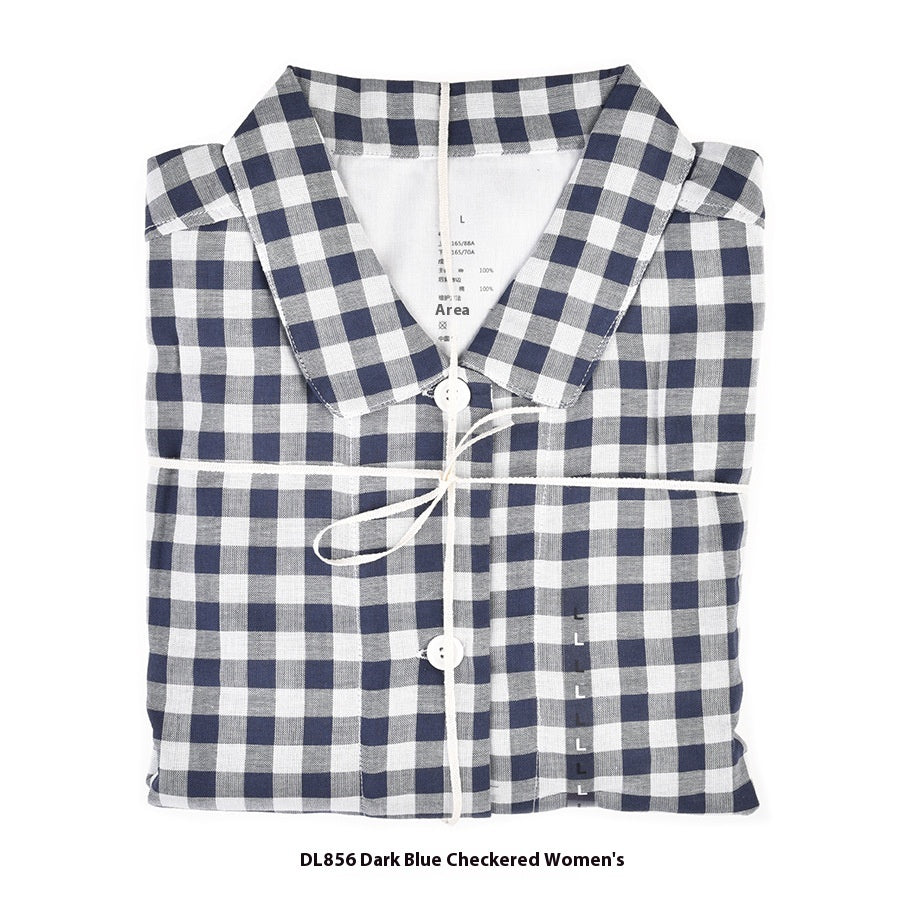 Double-layer Yarn Pajamas Without Printing