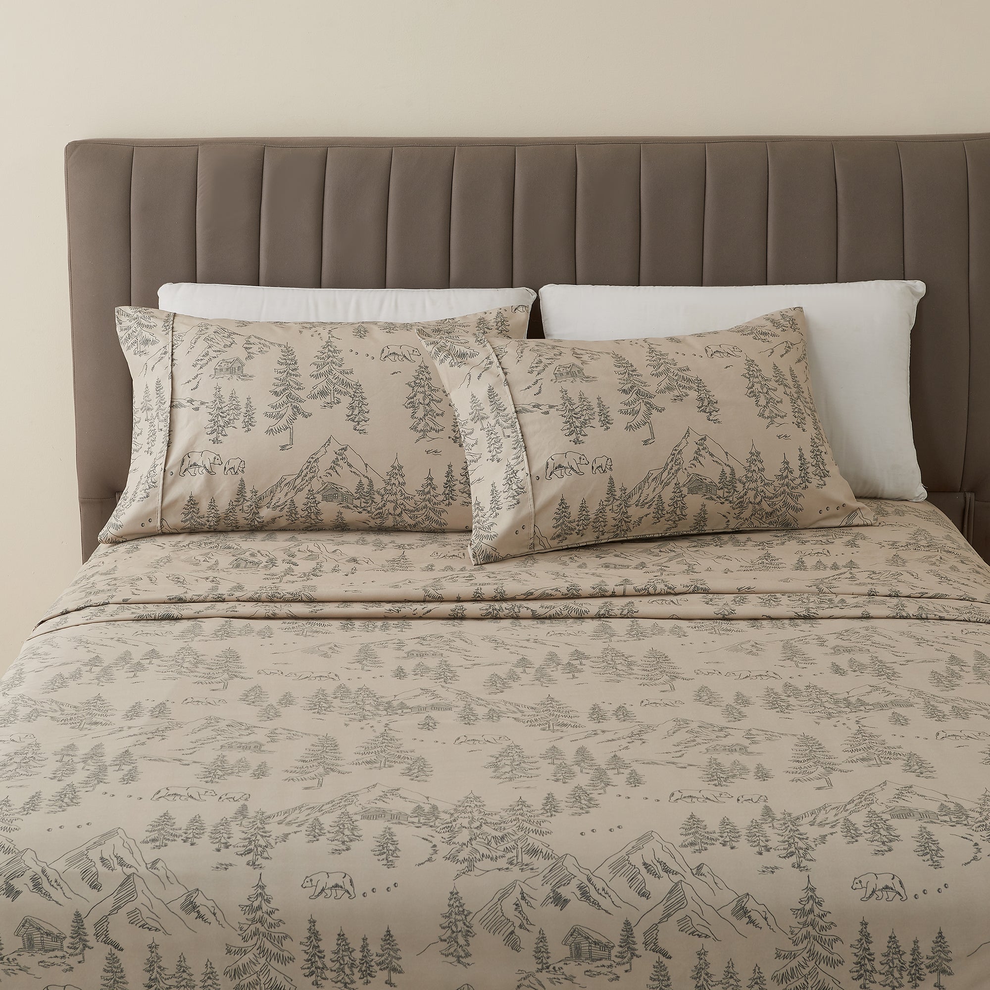 Lodge Printed Sheet Set - Mountain Ridge Collection