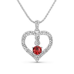TRYNDI Infinity Birthstone Necklace