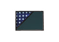 Shadow box for 5x9.5 flag, Black Finish