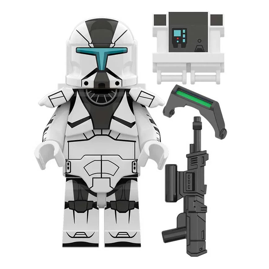 Black Clone Commando Star Wars Minifigure Toy