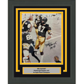 Framed Autographed/Signed Mel Blount "HOF 89" Pittsburgh Steelers 8x10 Football Photo JSA COA
