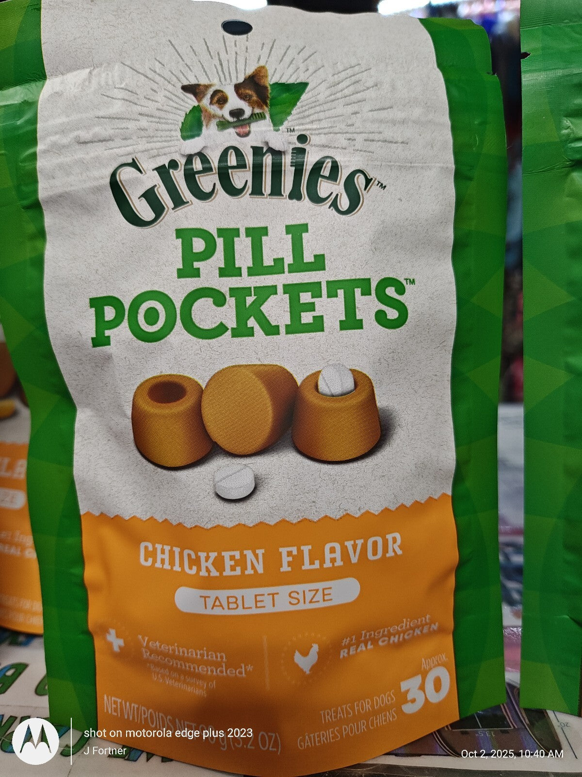 4xGreenies Pill Pockets Chicken Flavor Capsule Size Dog Treats 7.9 oz 120 Total