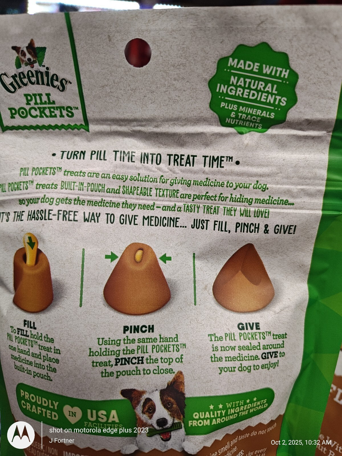 4xGreenies Pill Pockets Chicken Flavor Capsule Size Dog Treats 7.9 oz 120 Total