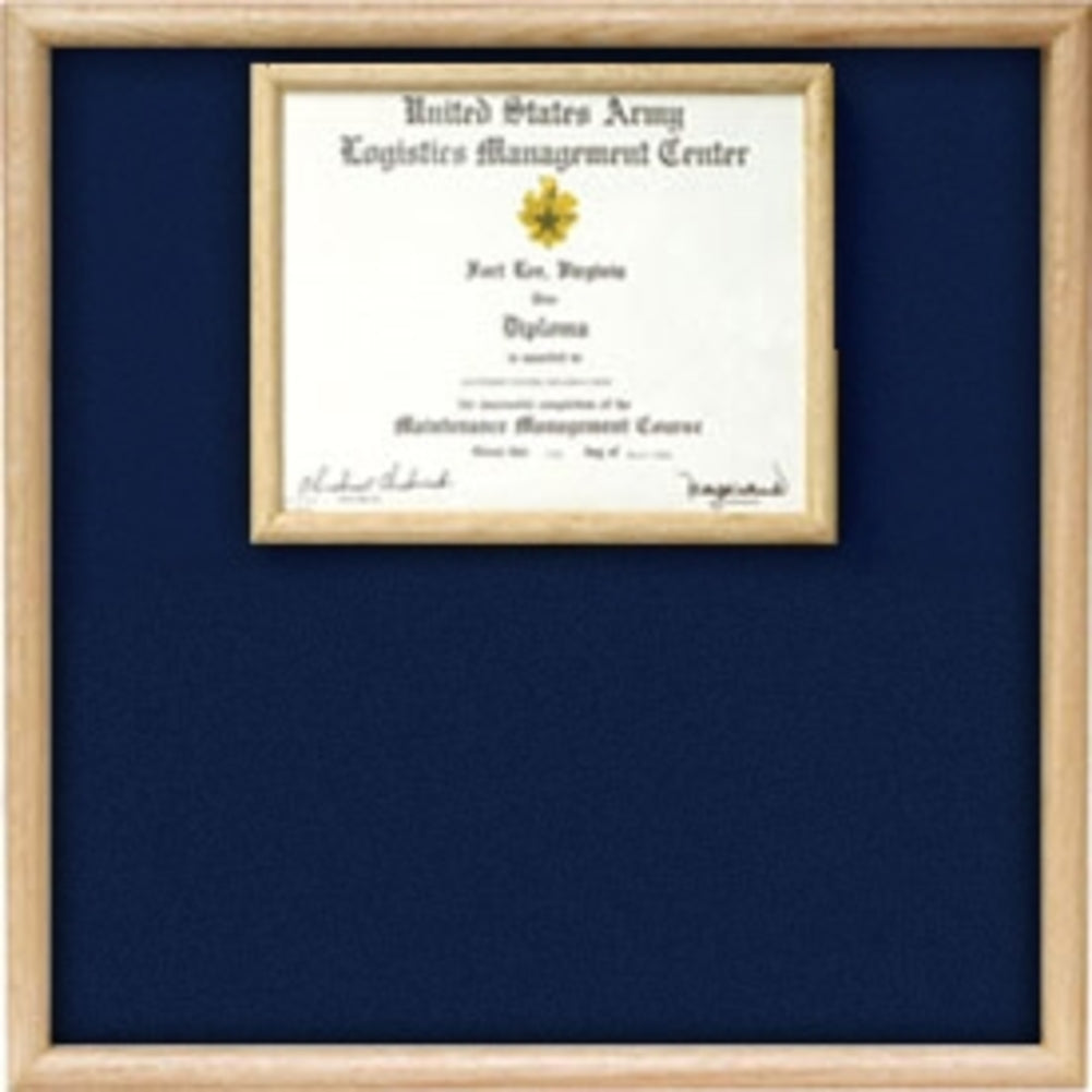 Air Force certificate Display case.