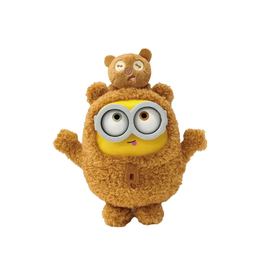 Minions BOB & TIM Best Buddies Forever Vinyl Plush Keychain Blind Box