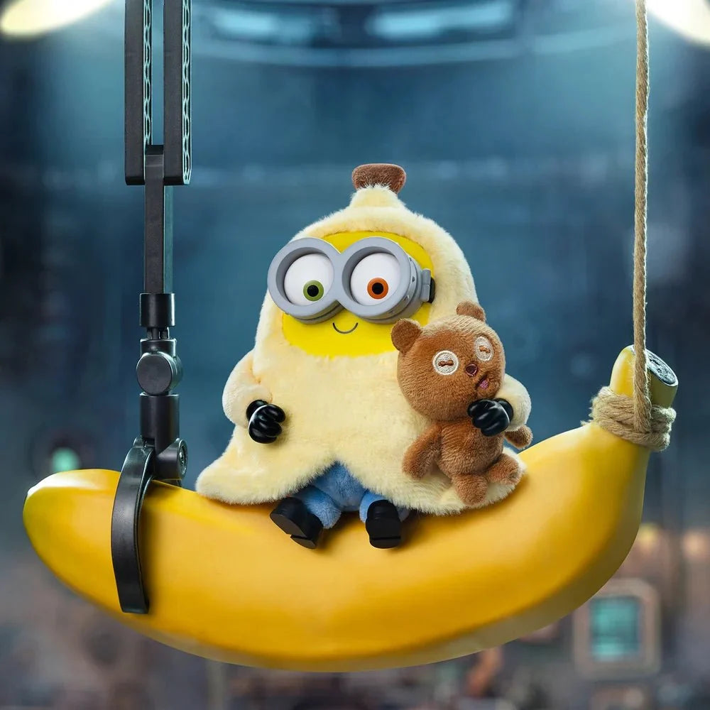 Minions BOB & TIM Best Buddies Forever Vinyl Plush Keychain Blind Box