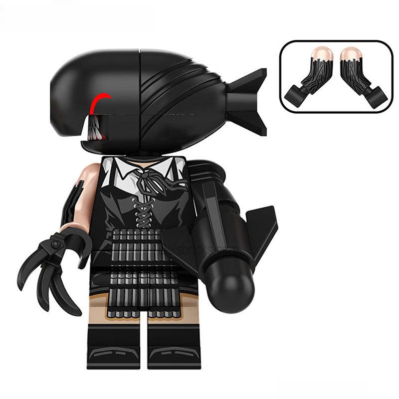 Bomb Girl Lady Reze from Chainsaw Man Lego Minifigures Anime Toys