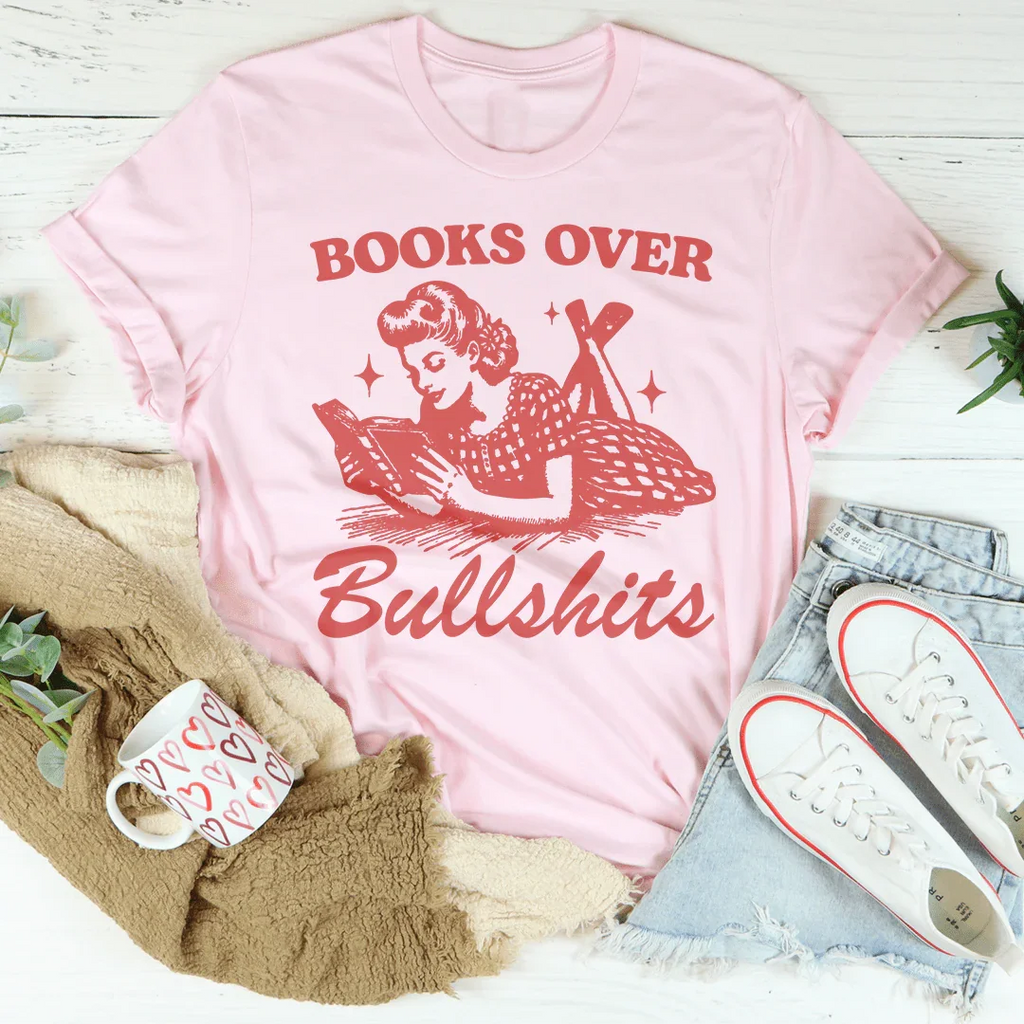 Books Over B.S Tee