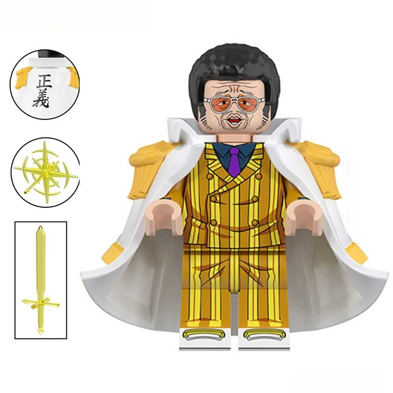 Borsalino from One Piece Lego Anime Minifigures Custom Toys