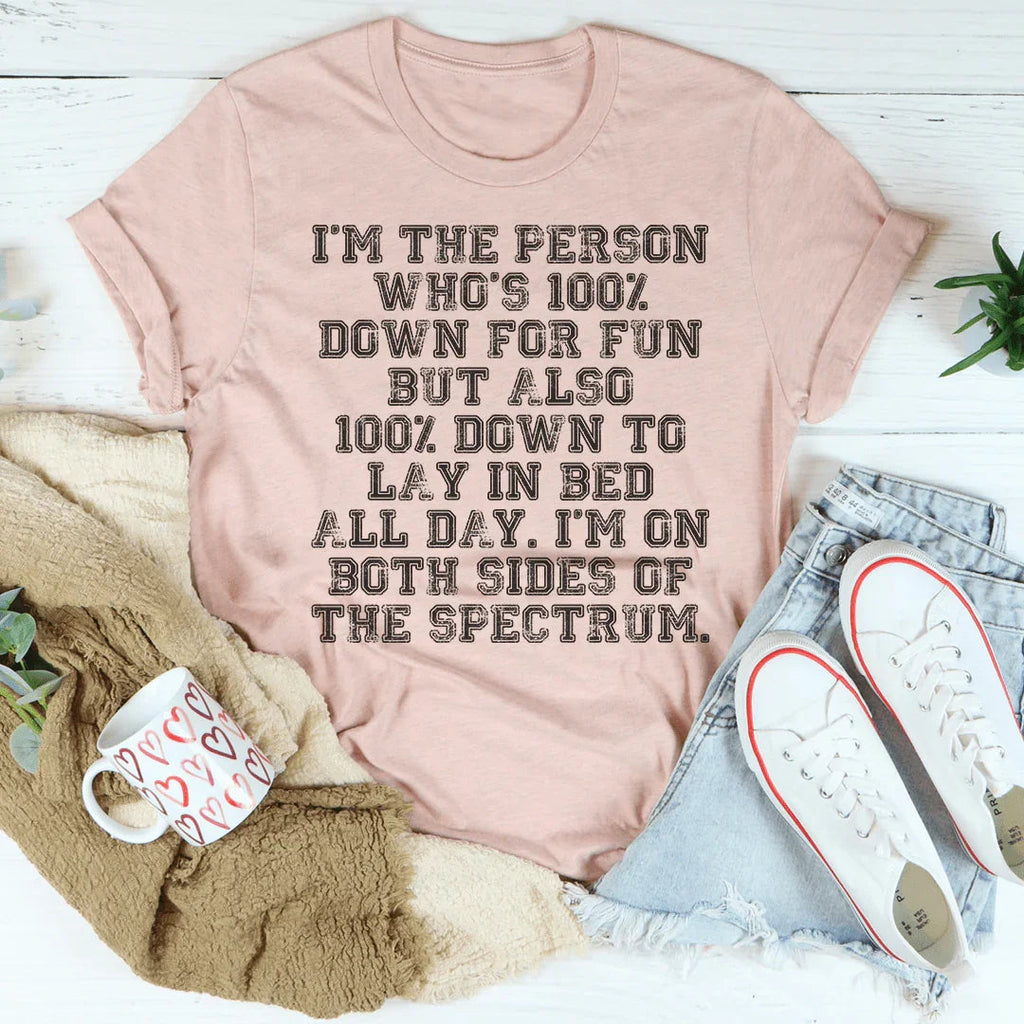 Both Sides Of The Spectrum Tee