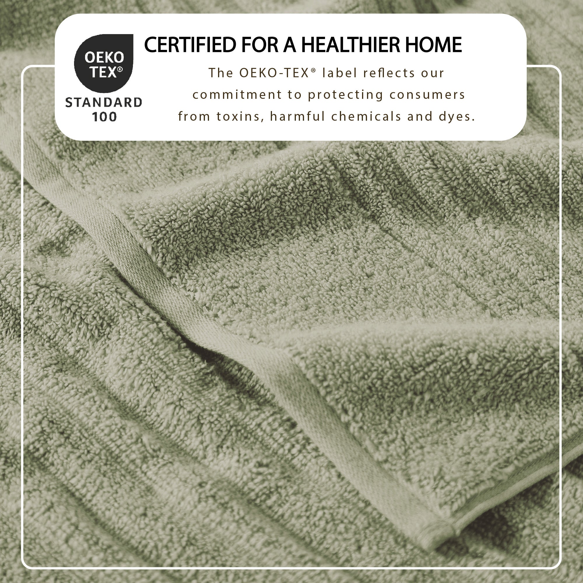 Luxury Combed Cotton Bath Towel Set - Karina Collection