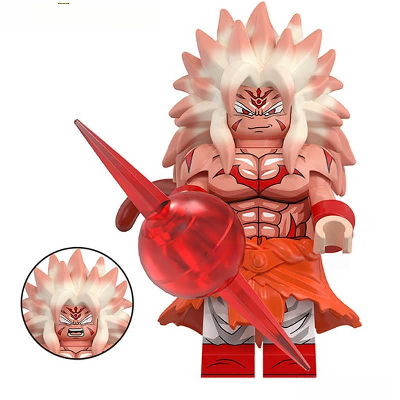 Broly Super Saiyan 5 Dragon Ball Z Super Lego Minifigures Best Custom Anime Toys