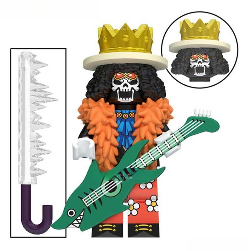Brook from One Piece Anime Minifigure 2