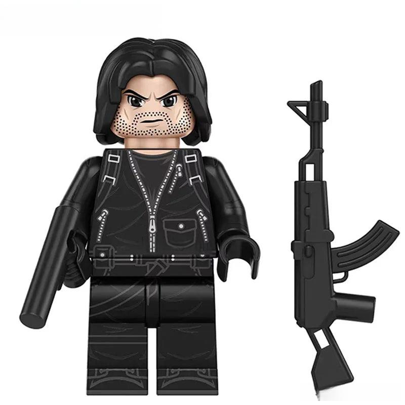Winter Soldier Bucky Barnes Avengers Marvel MCU Minifigure 2