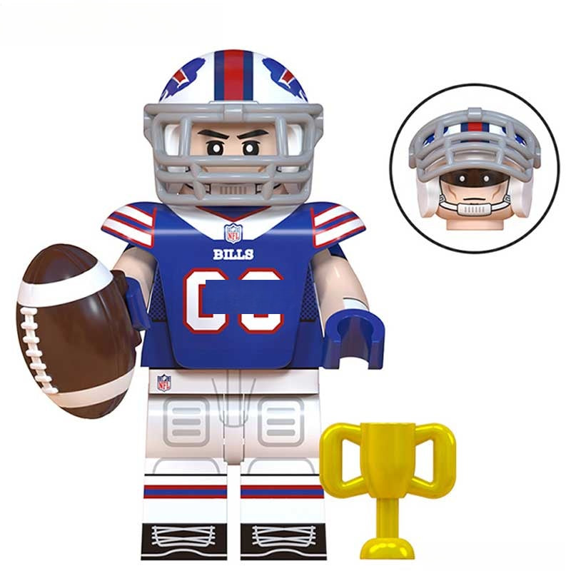 Buffalo Bills NFL Football Teams Minifigure Toy