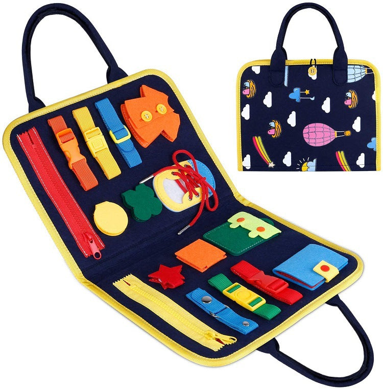 Buttons & Dressing Busy Book