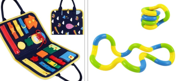 Buttons & Dressing Busy Book