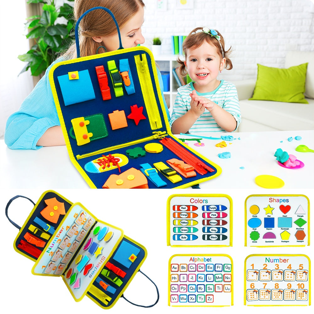 Buttons & Dressing Busy Book