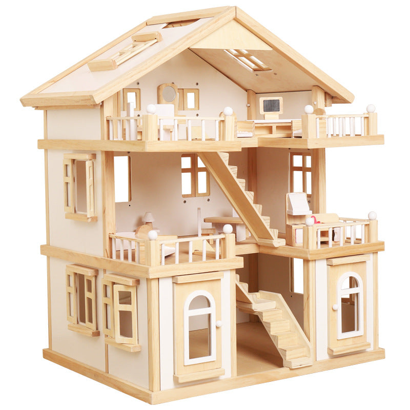 Storybook Wooden Dollhouse