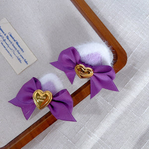 2 Loving Purple Cat Ears