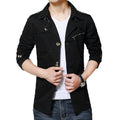 Lightweight Washable Casual Mid Length Jacket