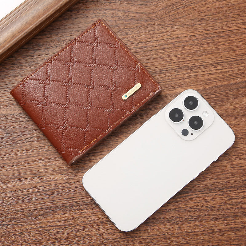 Men's Wallet Card Holder Short Wallet