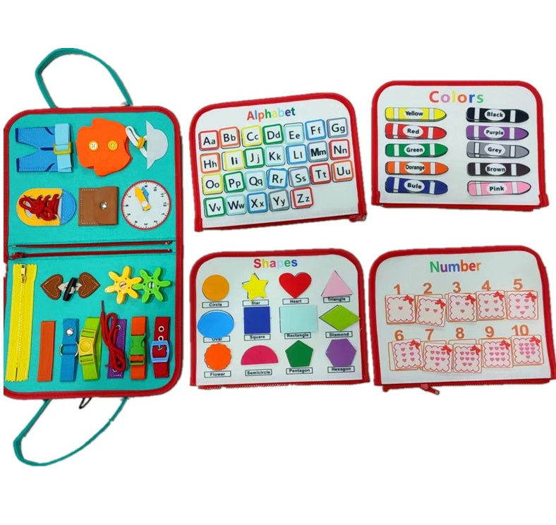 Buttons & Dressing Busy Book