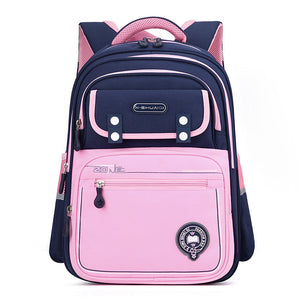 Blue With Pink