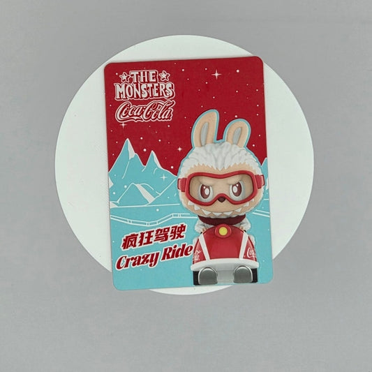 The Monster's Coca-Cola Figures - Card Confirmed "Crazy Ride"