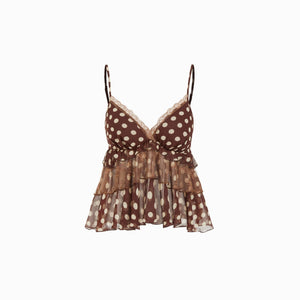 Brown With Polkadot