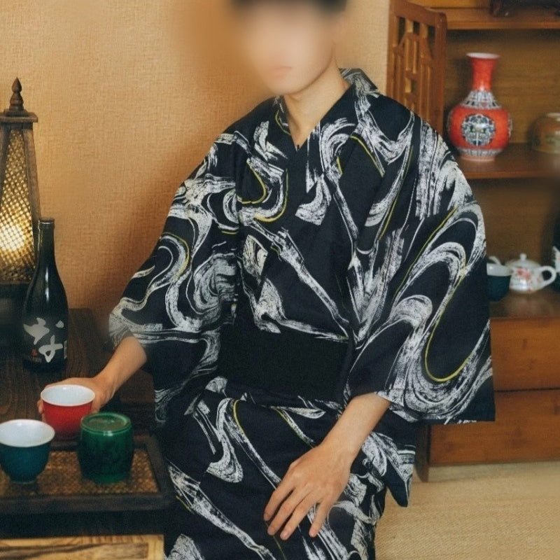 Men's Formal Wear Traditional Japanese Kimono